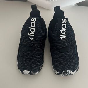 Adidas Kids' Lite Racer Adapt 7.0 slip-on shoes.